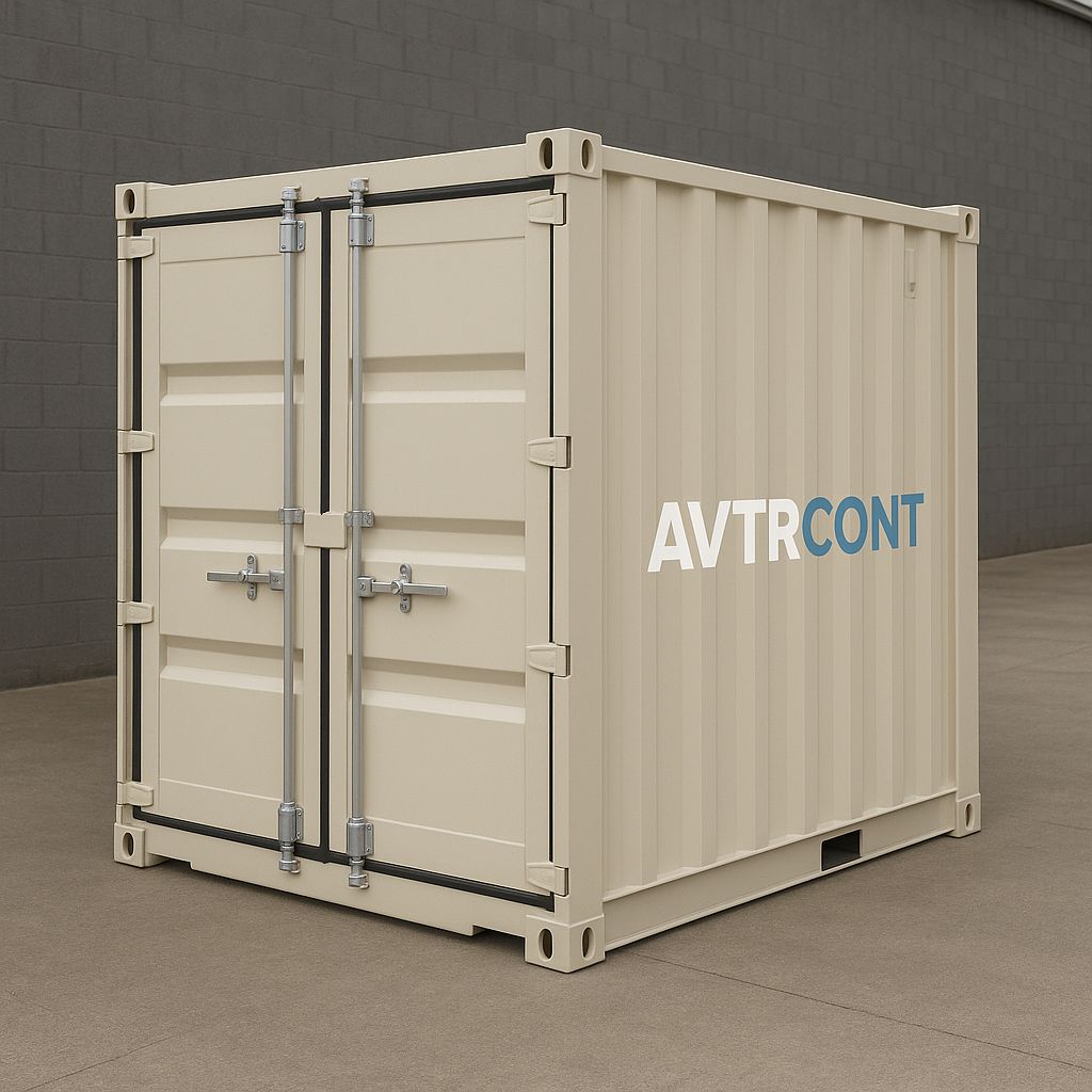 10ft Container with Cargo Doors